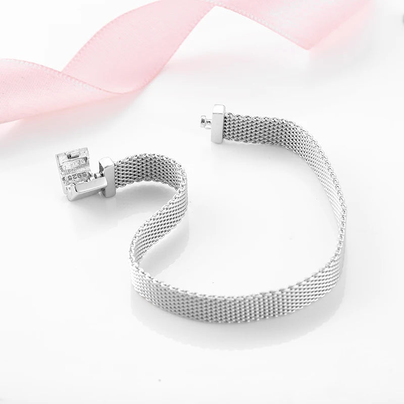 High quality 925 Sterling Silver Fashion Clip Beads