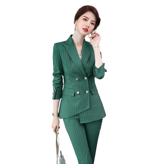 Suit Women's Autumn And Winter High-end Business Wear Temperament Goddess Style Suit President Socialite Host Formal Wear